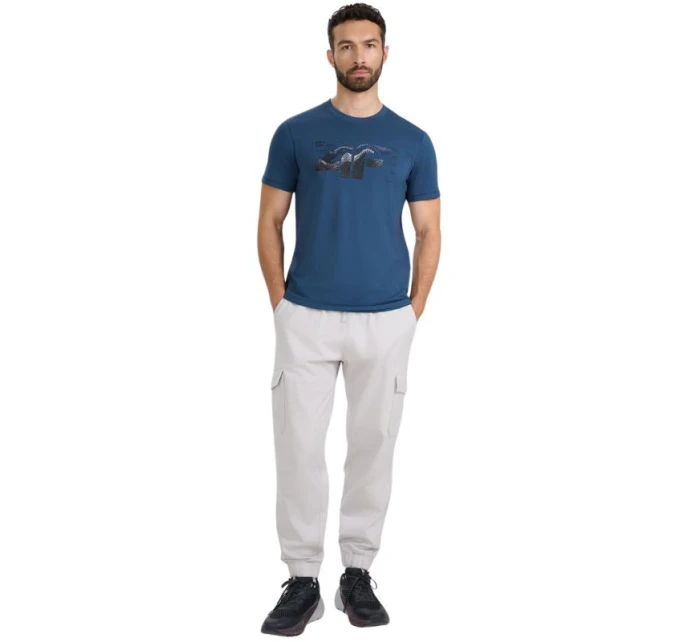 Pánske tričko 4F M2359 sea green 4FWAW25TTSHM2359 46S pánske Pánske tričko 4F M2359 sea green 4FWAW25TTSHM2359 46S pánske