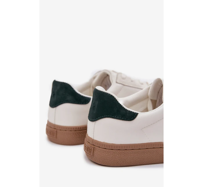 Niskie Sneakersy Męskie Big Star SS174078 Białe