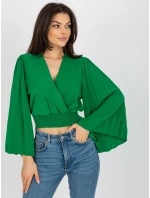 Halenka DHJ BZ model 18408672 zelená - FPrice Halenka DHJ BZ model 18408672 zelená - FPrice