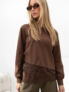 Bluzka MI BZ model 22544416 brązowy - FPrice