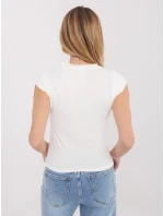 Bluzka PM BZ model 21821380 ecru - FPrice Bluzka PM BZ model 21821380 ecru - FPrice