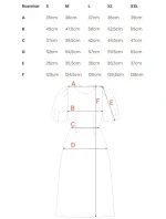 model 20966264 Šaty s puff rukávy modré - STYLOVE model 20966264 Šaty s puff rukávy modré - STYLOVE