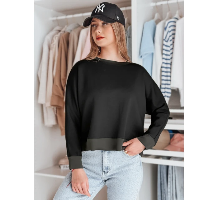 Dámská máslová halenka oversize s přívěskem černá Dstreet model 21986129 - FashionStreet