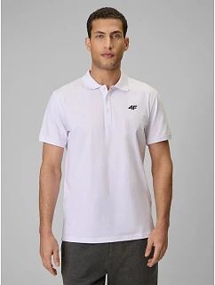 Pánske polo tričko s klasickým strihom 4F 4FRMM00TPTSM0939-10S