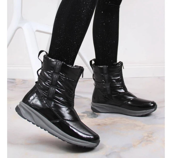 Dámske metalické snežnice W INT1785B - Big Star