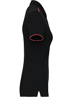 271 Dámské pracovní piqué polo "DaytoDay" model 22423865 black/red - WK 271 Dámské pracovní piqué polo "DaytoDay" model 22423865 black/red - WK