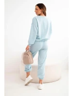 Dámský komplet model 21921196 s výřezem ve tvaru srdce mátový - K-Fashion