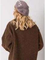 Dámska čiapka BF38834 1 tmavo fialová