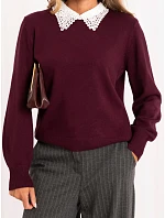 Sweter IR SW A6 9618.29 bordowy