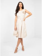 Šaty IT SK 21861.86 svetlo béžová Šaty IT SK 21861.86 svetlo béžová