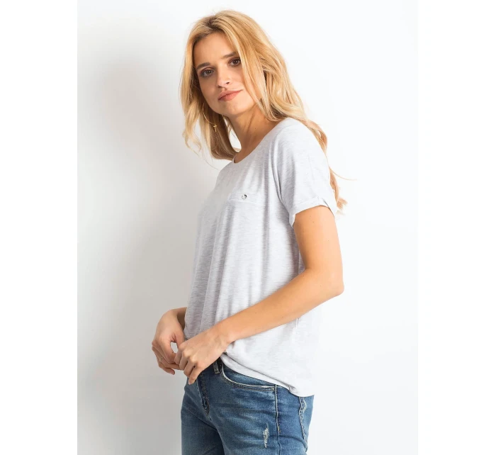 Tričko RV TS 4838.41P svetlo šedá