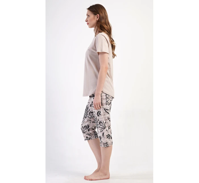 Dámske capri pyžamo Elena Dámske capri pyžamo Elena