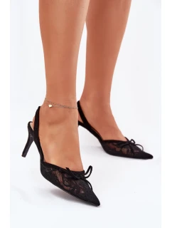 Lodičky s ihlovým podpätkom model 213882 Krok vo veľkom štýle