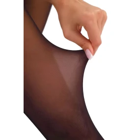 Dámské punčocháče model 21439550 Skin black plus - Gabriella