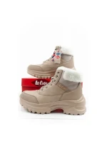 Lee Cooper dámska zimná treková športová obuv Lee Cooper zateplená béžová dámska