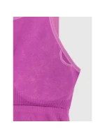 Dámske štíhle rýchloschnúce tričko na jogu a pilates 4F 4FWAW25TFSLF578-54A Dámske štíhle rýchloschnúce tričko na jogu a pilates 4F 4FWAW25TFSLF578-54A