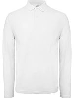 B&C ID.001 LSL Pánské piqué polo s dlouhým rukávem model 22421376 white