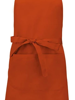 K 890 Zástěra s laclem orange model 22546719 - Kariban