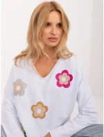 Bluzka DHJ BZ model 19648822 biały - FPrice Bluzka DHJ BZ model 19648822 biały - FPrice