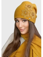 Dámská čepice model 21870978 bordó - Kamea