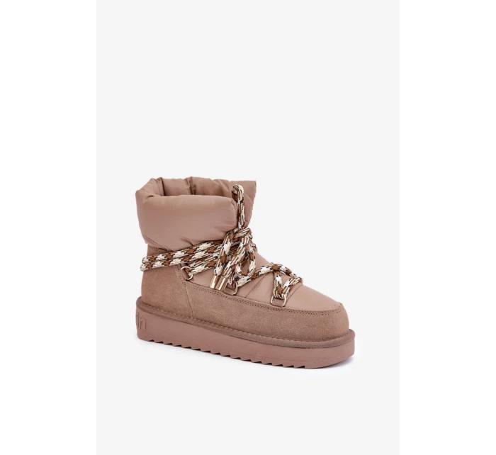 Snehové topánky model 203895 Krok vo veľkom štýle