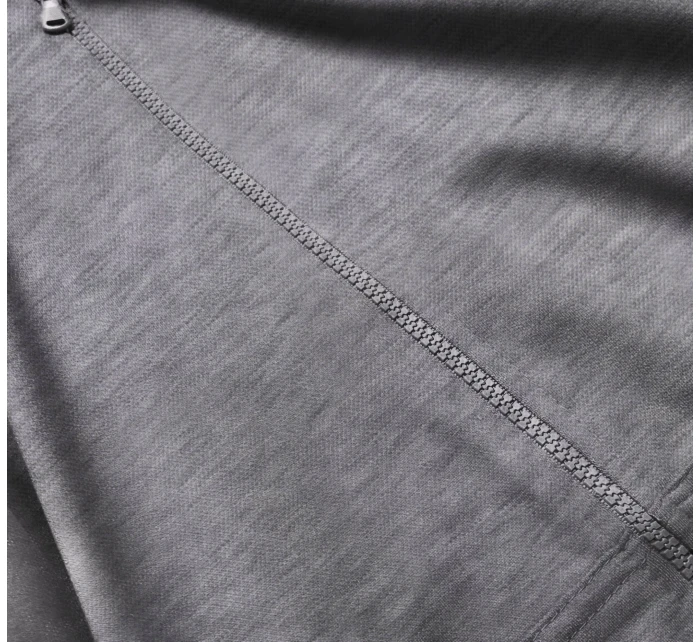 bluza damska z kapturem ciemny szary model 21731584 - J.STYLE