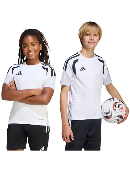 Detské tréningové tričko adidas Tiro 26 Competition bielo-čierne KA7603