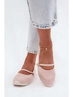 Športové balerínky s remienkom Pink Charmy