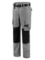 Pracovné nohavice z plátna Cordura unisex sivé