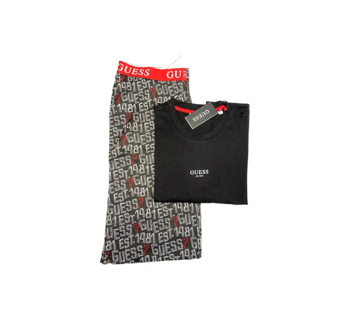 Pánské pyžamo Tmavě modrá model 16299558 - Guess Pánské pyžamo Tmavě modrá model 16299558 - Guess