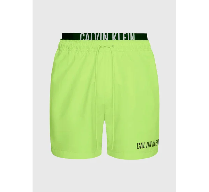 Pánske plavky MEDIUM DOUBLE WB KM0KM00992 M0T Non-New Yellow - Calvin Klein