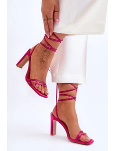 Sandále na šnurovanie model 179621 Step in style