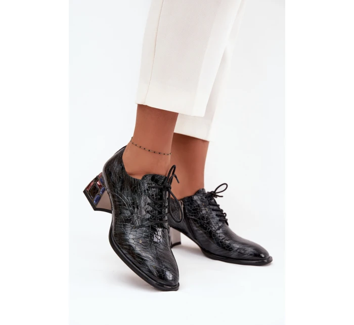 Topánky na polpäte model 218694 Step in style