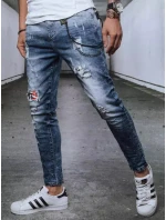 FashionStreet pánske modré džínsové nohavice UX3721