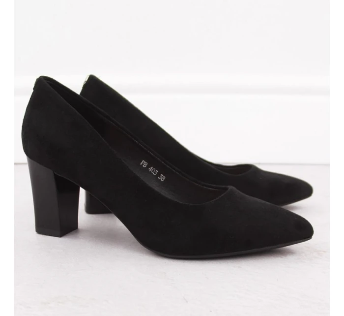 W  lodičky na jehlovém podpatku model 20810228 - SERGIO LEONE