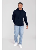 Fruit of the Loom Iconic 250 Hooded Sweat Mikina s kapucňou 16.2294 tmavomodrá