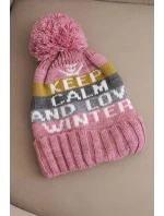 Fleecová čepice Marta K231 ecru