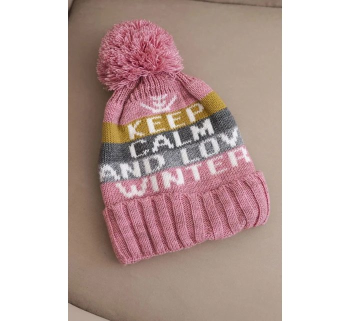 Fleecová čepice Marta K231 ecru