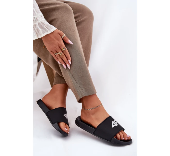 Dámské Pantofle Černé model 21695508 - 4F