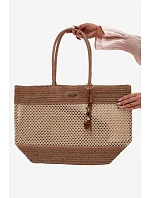 Velká Béžová Nákupní Taška z model 22111678 - Flora&Co