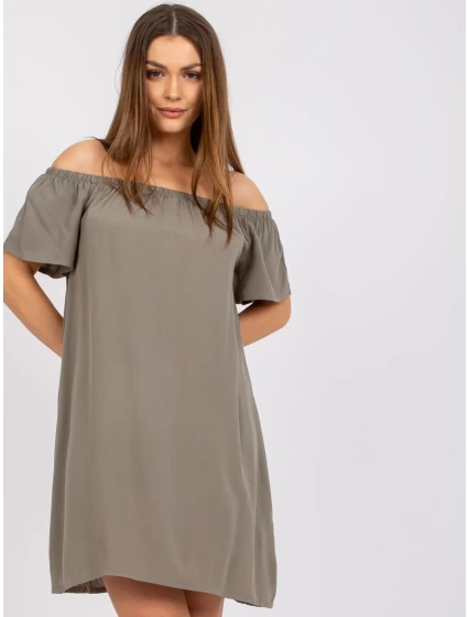 Dámske šaty-D73761M30145G-khaki