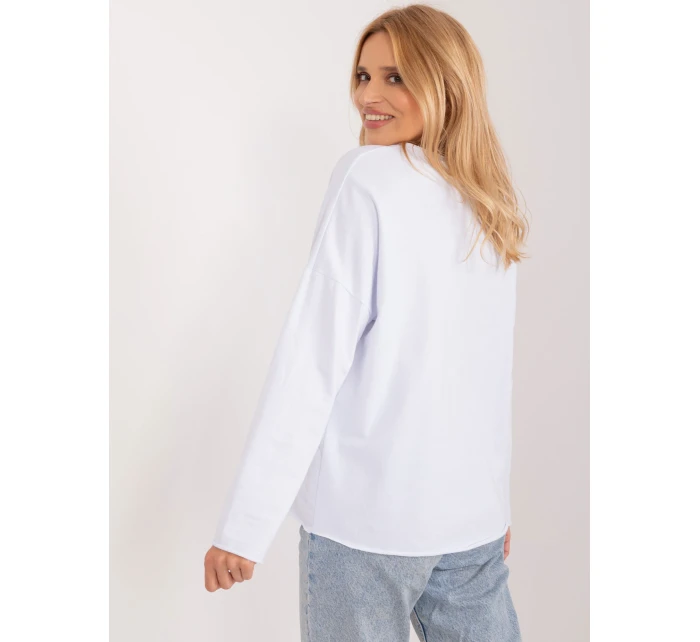 Bluzka DHJ BZ model 19648822 biały - FPrice Bluzka DHJ BZ model 19648822 biały - FPrice