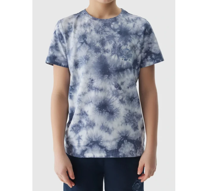 Chlapčenské tričko s potlačou 4F - viacfarebné