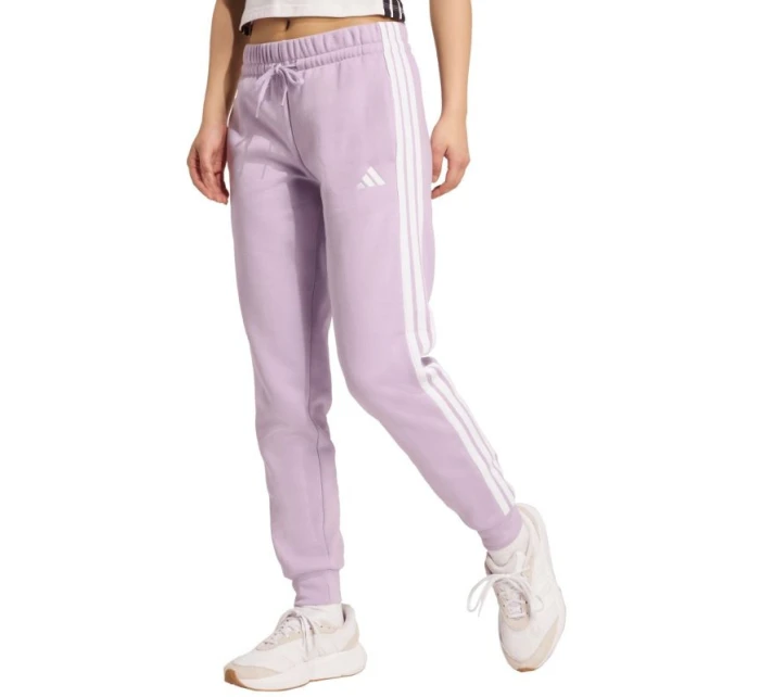 Dámské kalhoty Essentials 3Stripes Fleece Slim růžové model 21342896 dámské - ADIDAS Dámské kalhoty Essentials 3Stripes Fleece Slim růžové model 21342896 dámské - ADIDAS