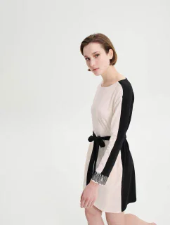 Noční košile s dlouhými rukávy model 18938134 - Vamp