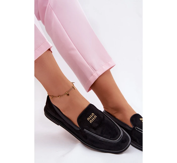 Dámské ploché model 22100026 Černé - VINCEZA Dámské ploché model 22100026 Černé - VINCEZA