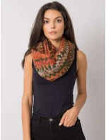 Dámska šatka AT CH F106016 tmavo oranžová