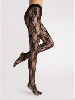 Pančuchy Donatella čierne - Fiore
