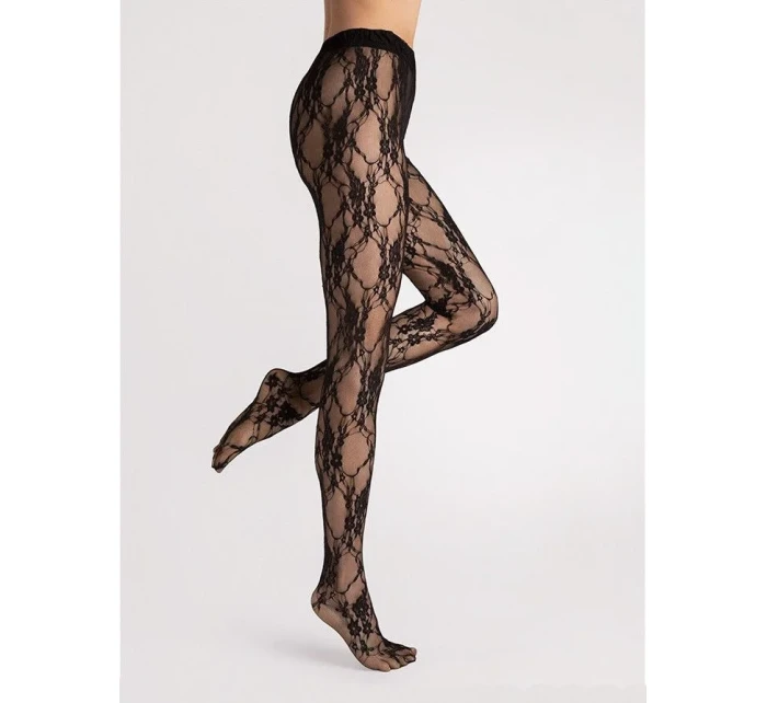 Pančuchy Donatella čierne - Fiore