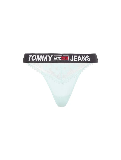 Dámske džínsové čipkované tangá UW0UW03950-C94 - Tommy Hilfiger